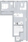 Explore the modern elegance of this spacious one-bedroom apartment, designed for comfort and style.