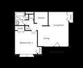 1BR/1BA