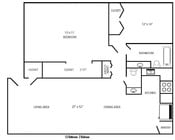 2BR/1.5BA