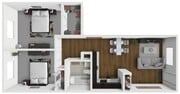 2x1 Floor Plan