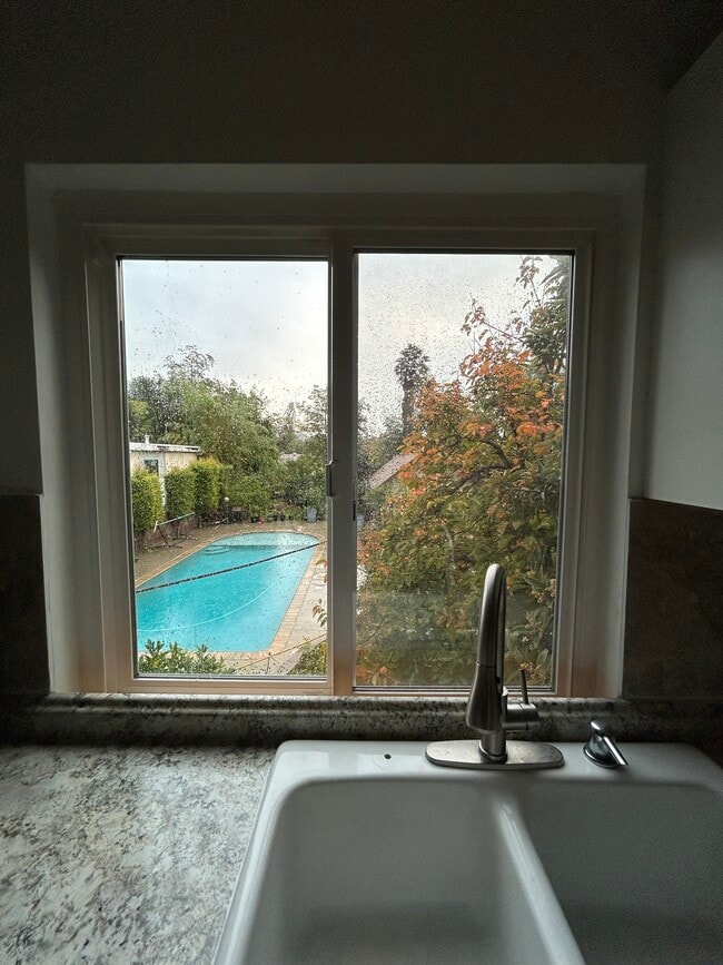 View from Kitchen - 1054 E Providencia Ave Unit #B