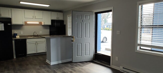 Let the light in! Storm Doors come with most homes