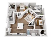 Topaz AFF floor plan The Amber