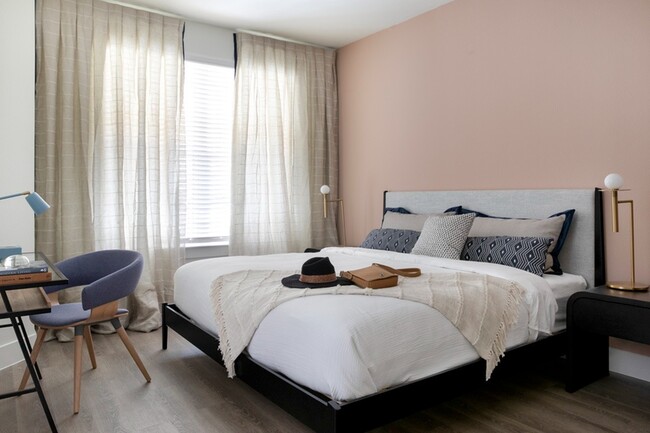Spacious bedrooms with tons of natural light