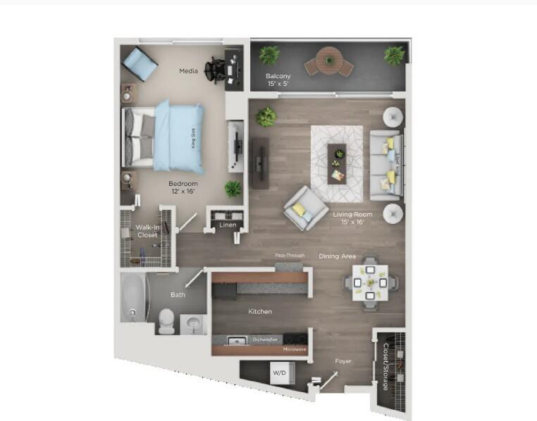 Photo - 555 Brush St Unit 3007