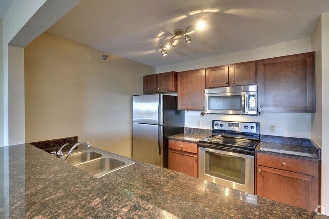 Remodeled Kitchen - City Gables Rental