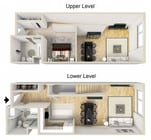 Urban Loft floor plan Museum Place