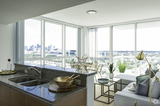 LIVING ROOM - Pier 19 Residences and Marina Rental