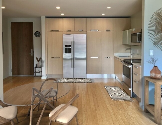 Kitchen with lots of cabinets - 691 Massachusetts Ave Unit 206