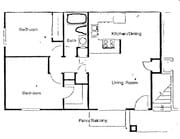 2BR/1BA