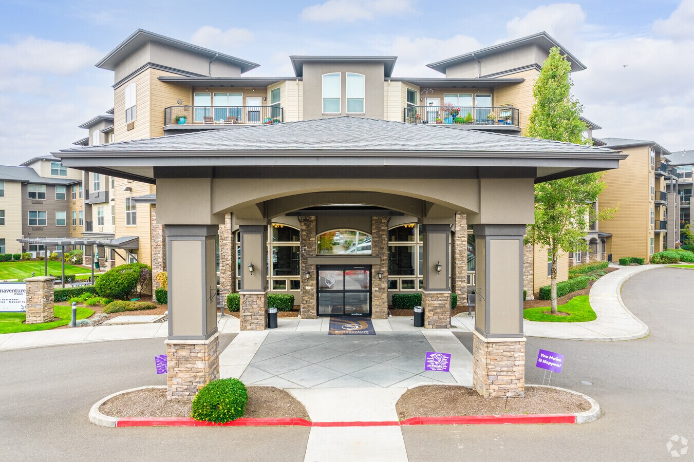 Entrance - Bonaventure of Salem Senior Apartments