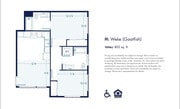 Weke floor plan Kaulana Mahina