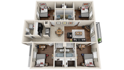 The Vine at Bermuda Run 4x4 Standard Floor Plan
