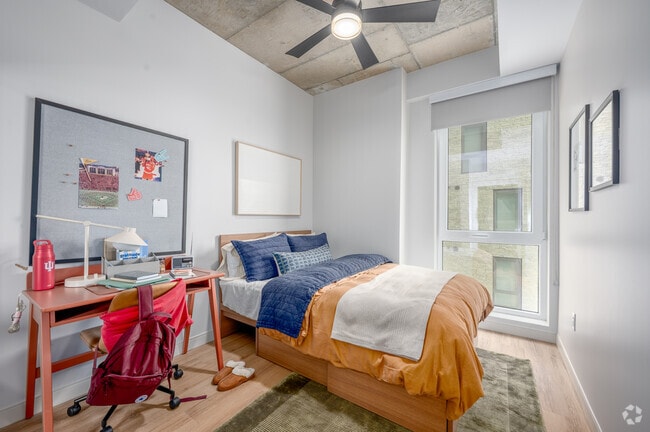 3BR, 2BA - 773SF - Second Bedroom