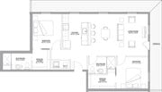 Our version of a penthouse! The wrap around private terrace is the perfect place for a great view! Lots of room inside out out this 2 bed room apartment is the place to be.