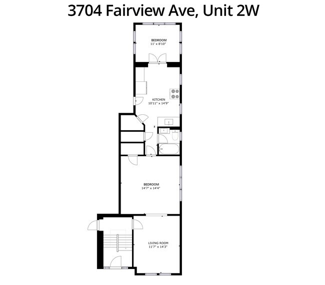 Photo - 3704 Fairview Ave Unit 2W