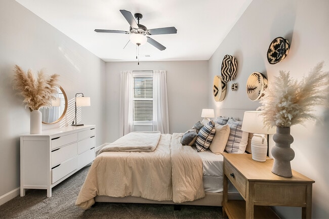 Primary Bedroom at Legacy at Baldwin Ridge Apartments in Burlington, NC