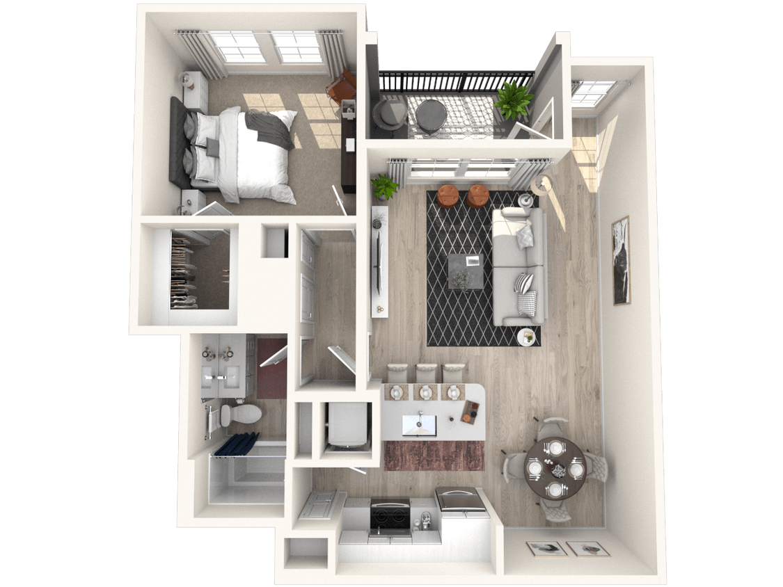 Floor Plan - A1 - Allegre