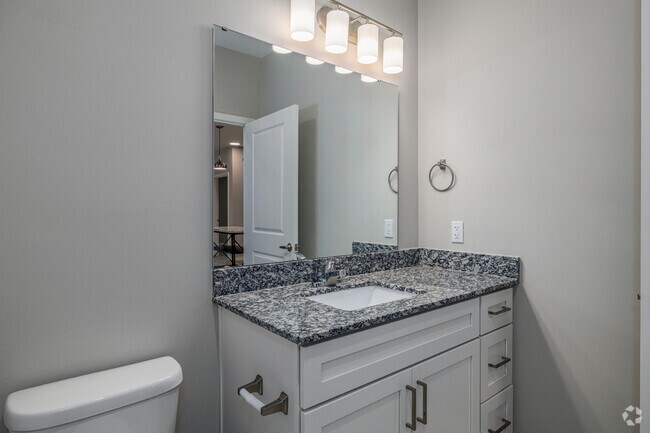 2BR, 2BA - 1,193SF - Second Bathroom