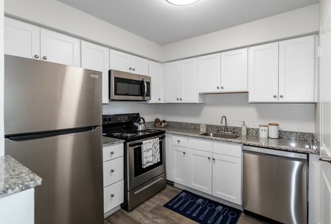 Renovated Kitchen with Stainless Steel Appliances