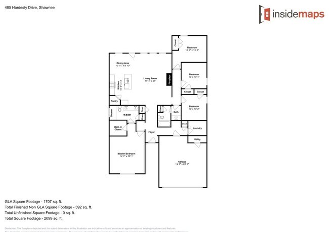 Photo - Beautiful 4 Bed 2 Bath Home in Shawnee