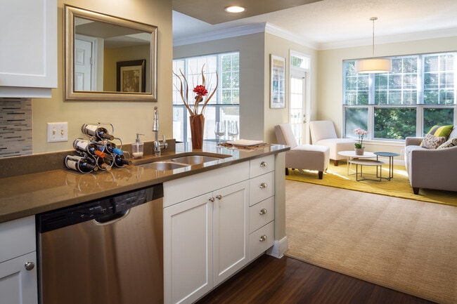 Kitchen and Living Room