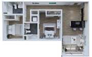 A15d-H floor plan Hagert and York
