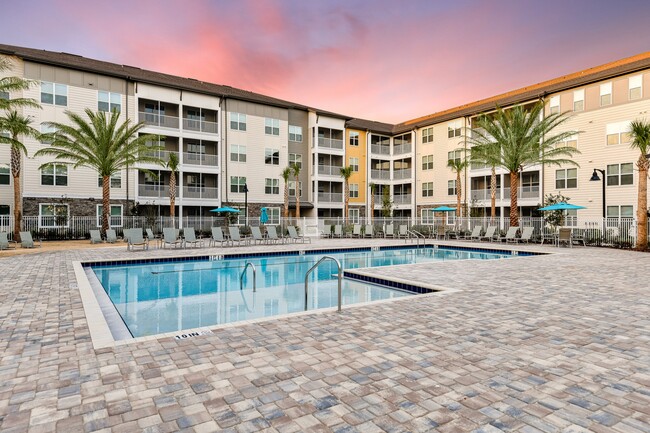 Poolside - The Orchard at Cagan Crossings Apartments