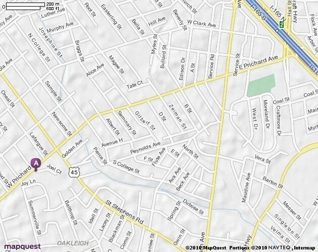 Map - Joel Court Apartments