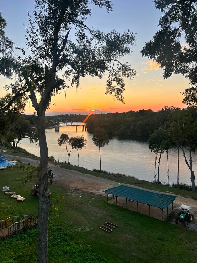Rooftop Terrace view of river