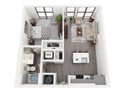 A1 floor plan The Aston at Town Center