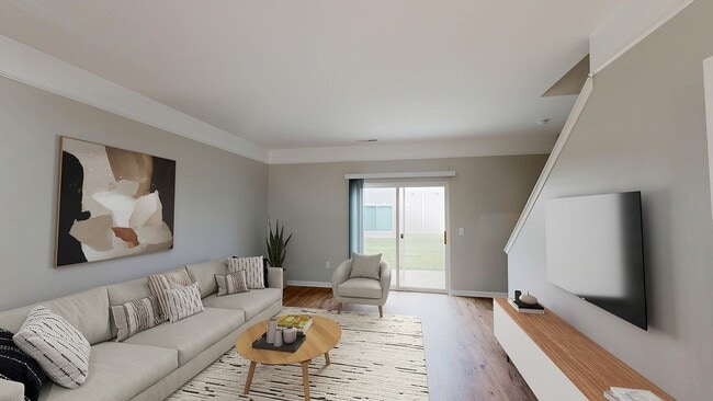 Living Room with Natural Light