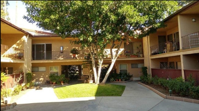 Courtyard - 602 Fairview Apartments