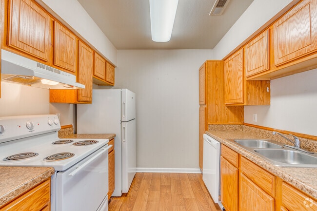 2BR, 2BA - 950SF Kitchen