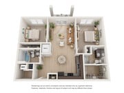 Heritage - 2 Beds, 2 Baths, 953 sq. ft.