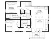 2 BR Stacked Duplex Upper