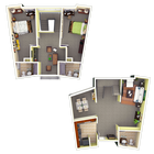 2x2.5 Townhome all units have 1 large and 1 standard