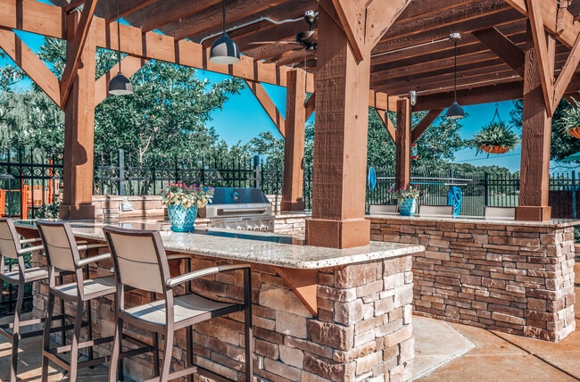 Cabana featuring Outdoor Grill