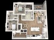 The McCauliffe 2 Bedroom/2 Bathroom