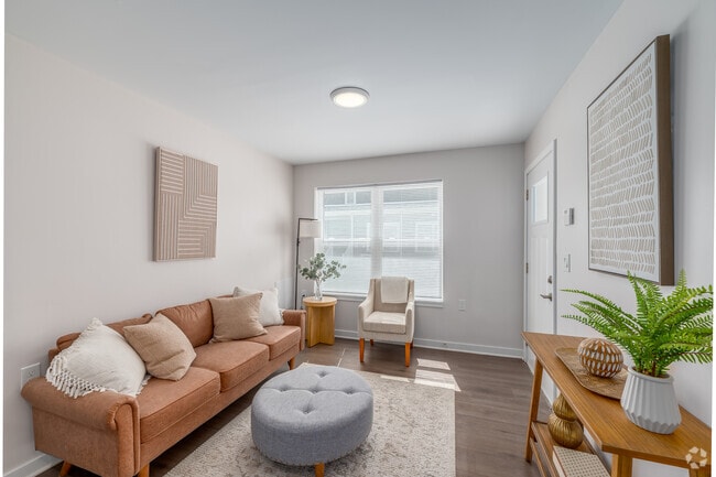 Unit 1 - 1BR, 1BA - 559SF - Living Room - 89th Rising