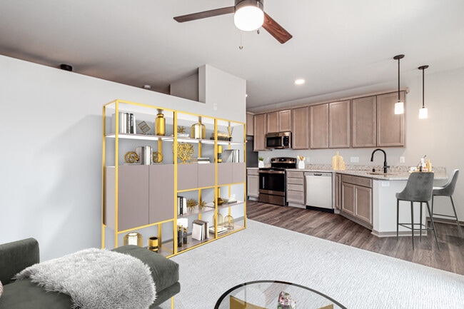 Nova- Living Area & Kitchen