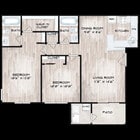 2BD/2BA - w/dimensions
