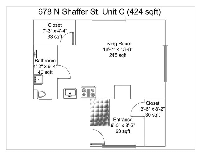 Photo - 678 N Shaffer St Unit C