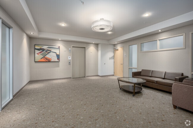 Main Lobby with Passenger Elevator - 530 9th St