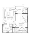 1 Bed/1 Bath