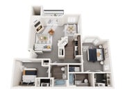 Moresby Classic floor plan Bay Court at Harbour Pointe