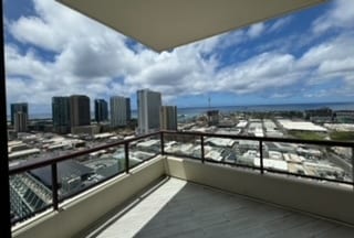 lanai view of the ocean - 725 Kapiolani Blvd Unit 2602