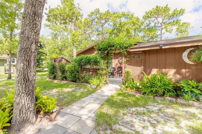 Courtyard entrance - 115 Cypress Pond Rd Townhome