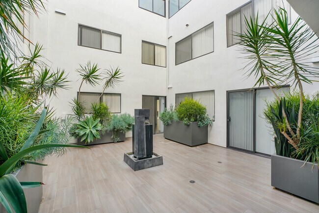 Courtyard with Fountain