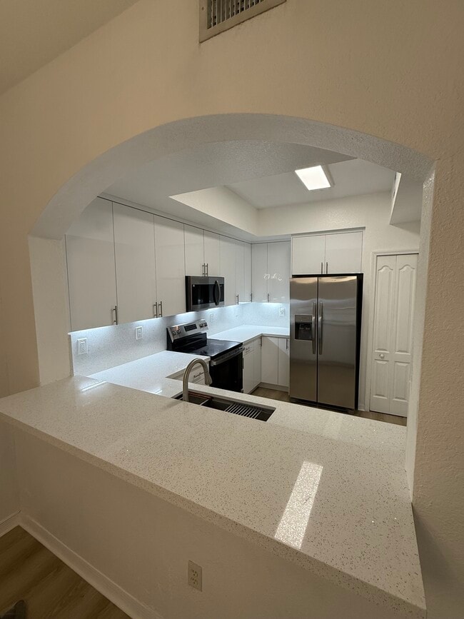 Newly renovated kitchen - 8906 W Flagler St Unit 110